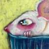 🔴SOLD Mouse 2 (Yellow Background) - Image 2