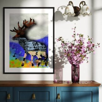 Abstract Stags