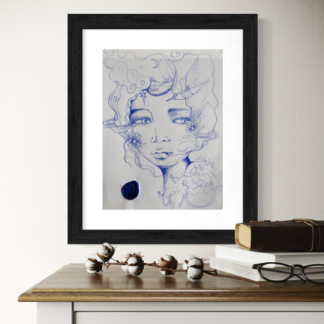 In Her Eyes | Original Artwork | Artist Study Sketch