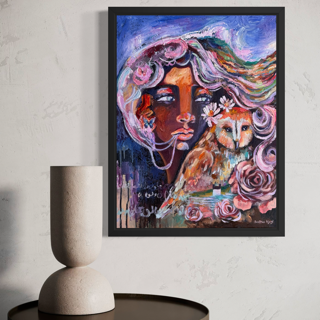 The Courage to Remain | Original Art