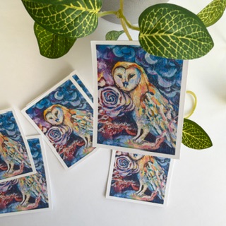 Sticker | Planner | Laptop | Journal | Owl