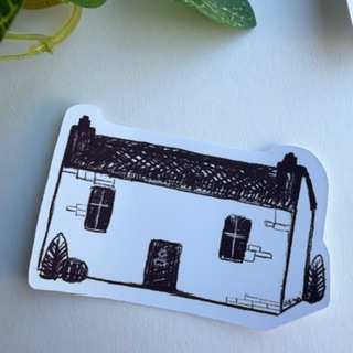 Sticker| Bothy | Cottage | Planner | Journal | Sticker