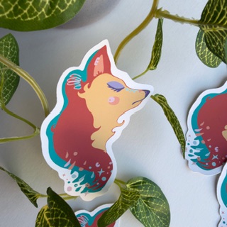 Stickers | Fantasy Fox | Planner Sticker | Laptop